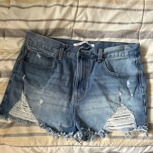 Celebrity Pink Jean shorts